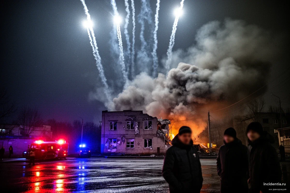 Рекордный налет на 14 районов: один округ принял на себя треть из 180 ударов дронов