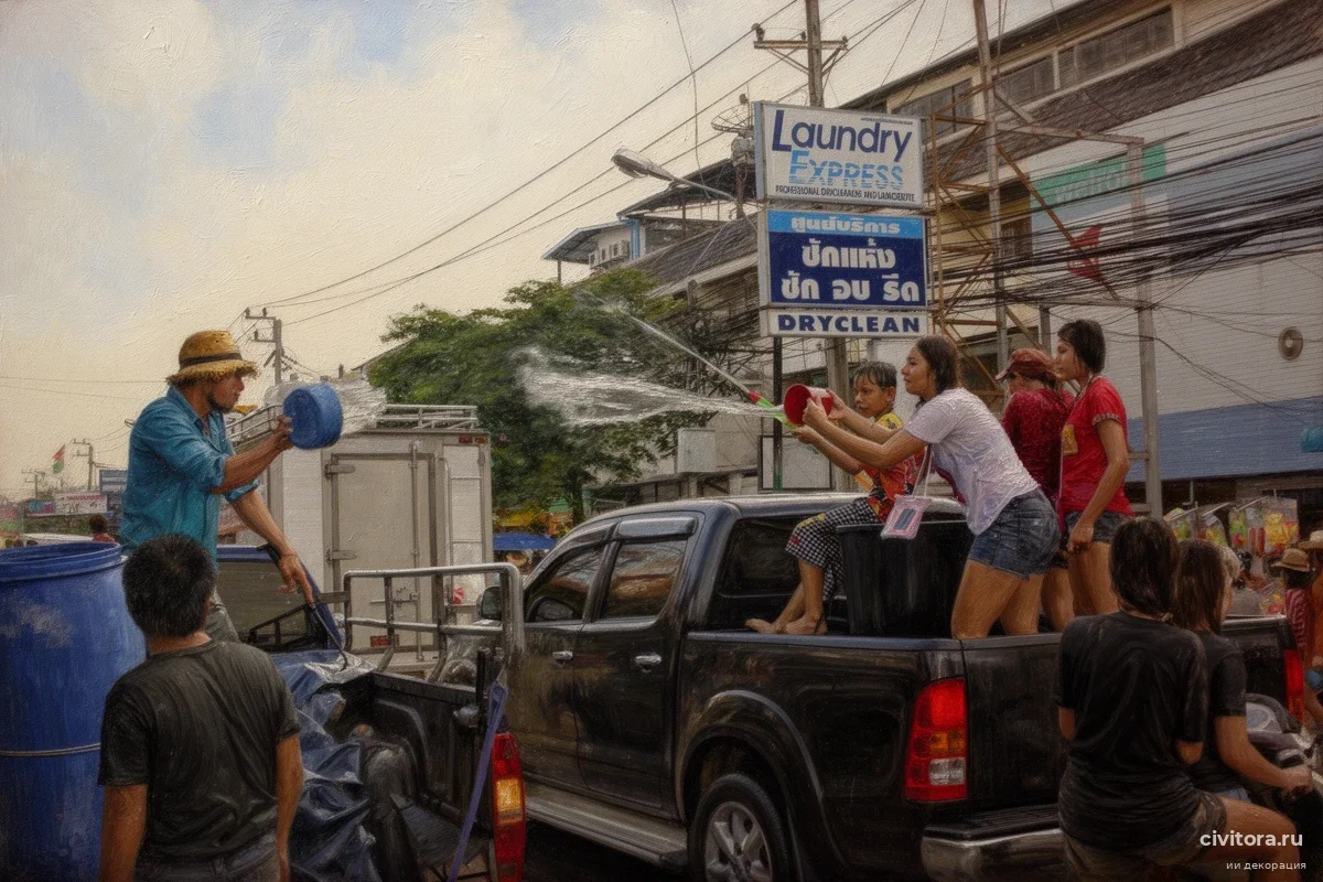 Крупнейшая в мире водяная битва в Таиланде обернулась гибелью 191 человека