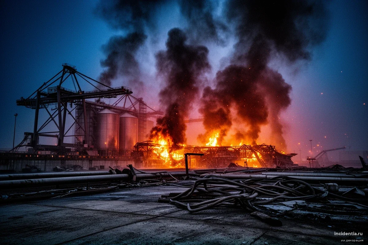 Порт в огне: власти Одессы оценили масштаб удара по критическим объектам