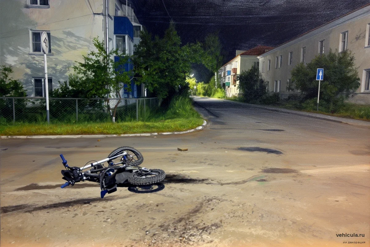 В Вурнарах пьяный водитель питбайка вез ребенка навстречу потоку: цена одной ошибки