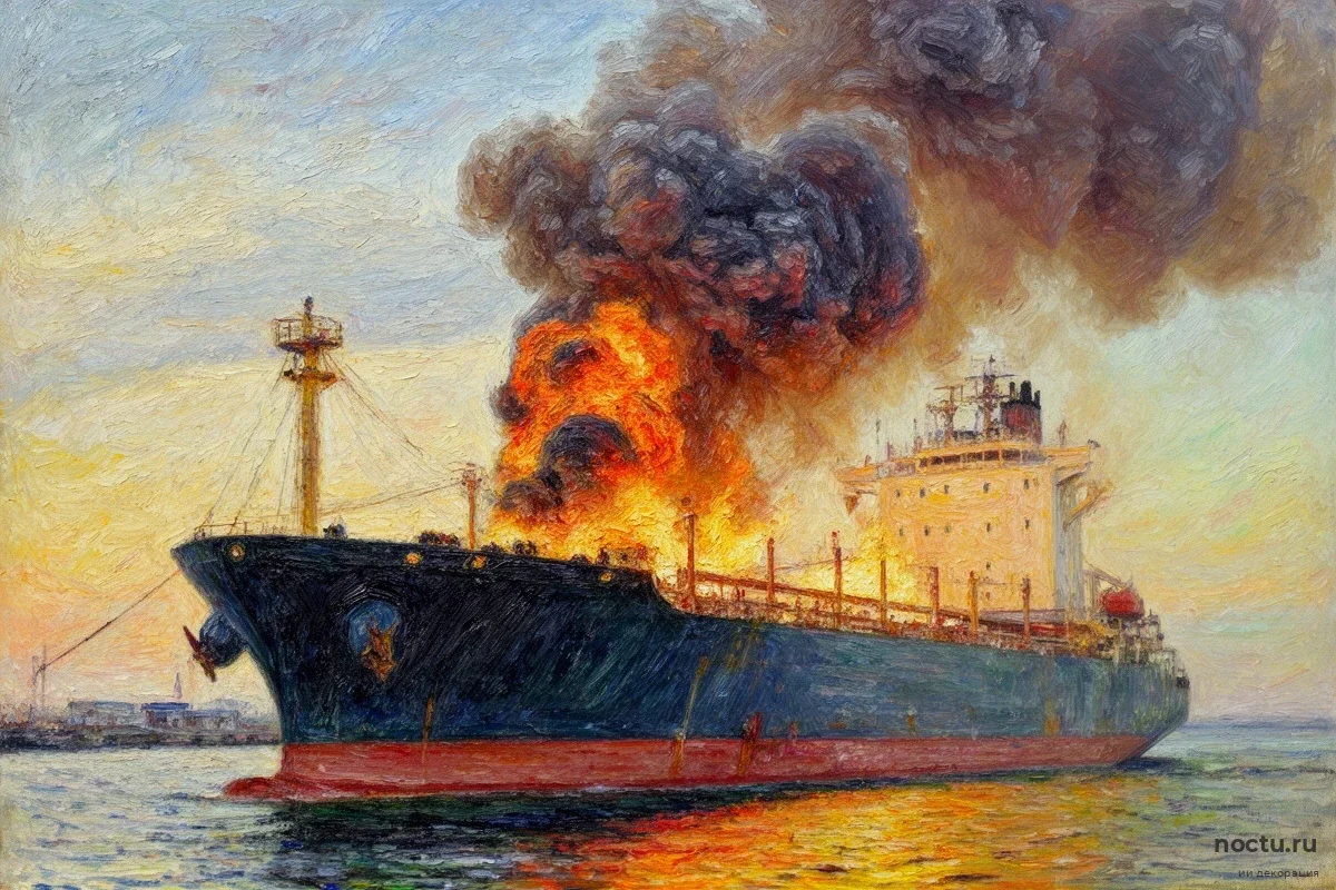 Ночной удар по Кубани: что произошло с либерийским танкером после атаки 200 дронов